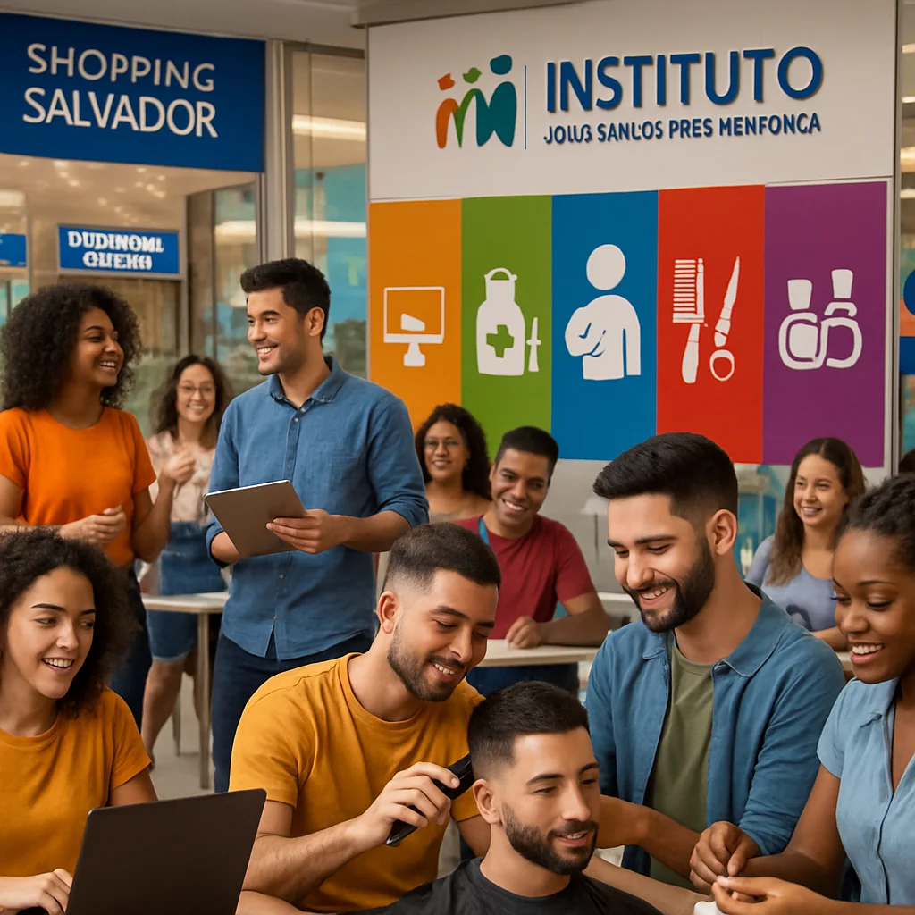 Mais de 300 vagas de cursos gratuitos em Salvador pelo Instituto João Carlos Paes Mendonça