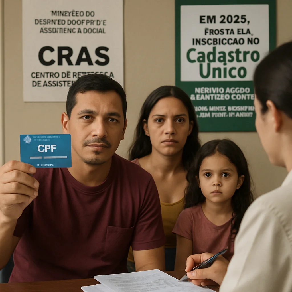 Inscrição no Cadastro Único 2025: CPF obrigatório para benefícios sociais essenciais