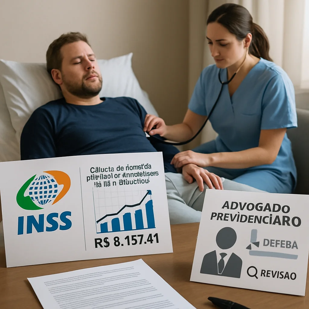 Valor Máximo do Auxílio-Doença INSS 2025: R$ 8.157,41 e Regras Essenciais