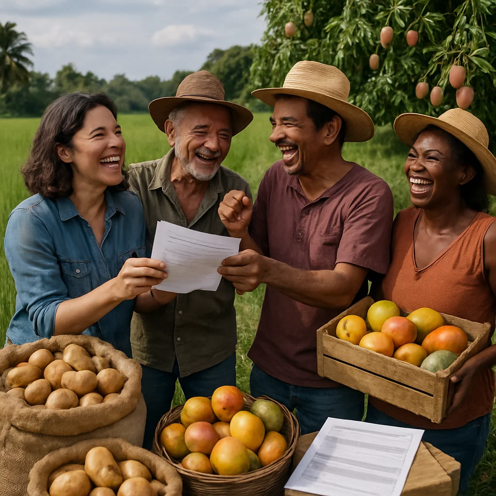 Bônus do Pronaf em agosto beneficia agricultores familiares de arroz, manga e batata