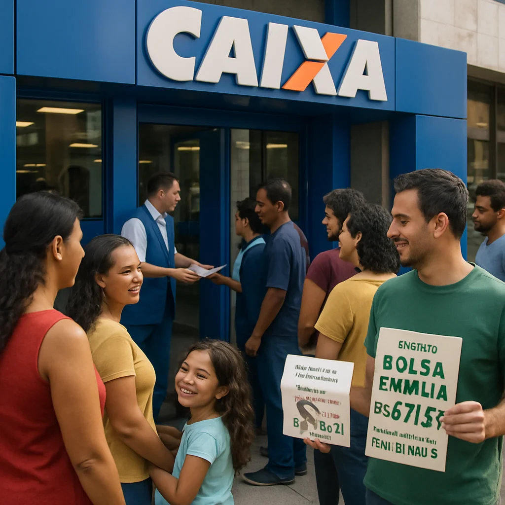 Caixa paga Bolsa Família para NIS final 2 com valor médio de R$ 671,54