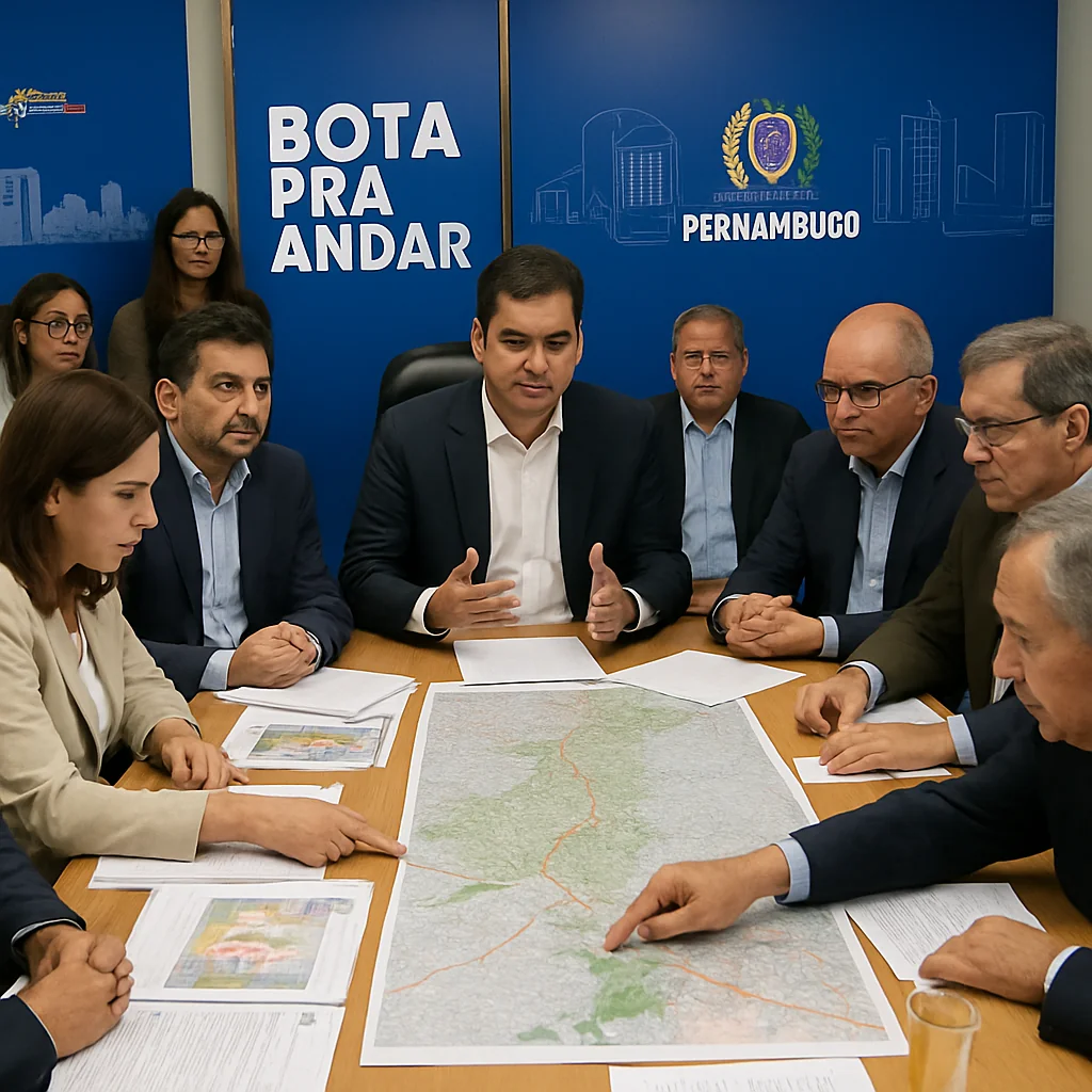 Notícias #BotaPraAndar avançam obras em municípios de Pernambuco com ministro Jader Filho