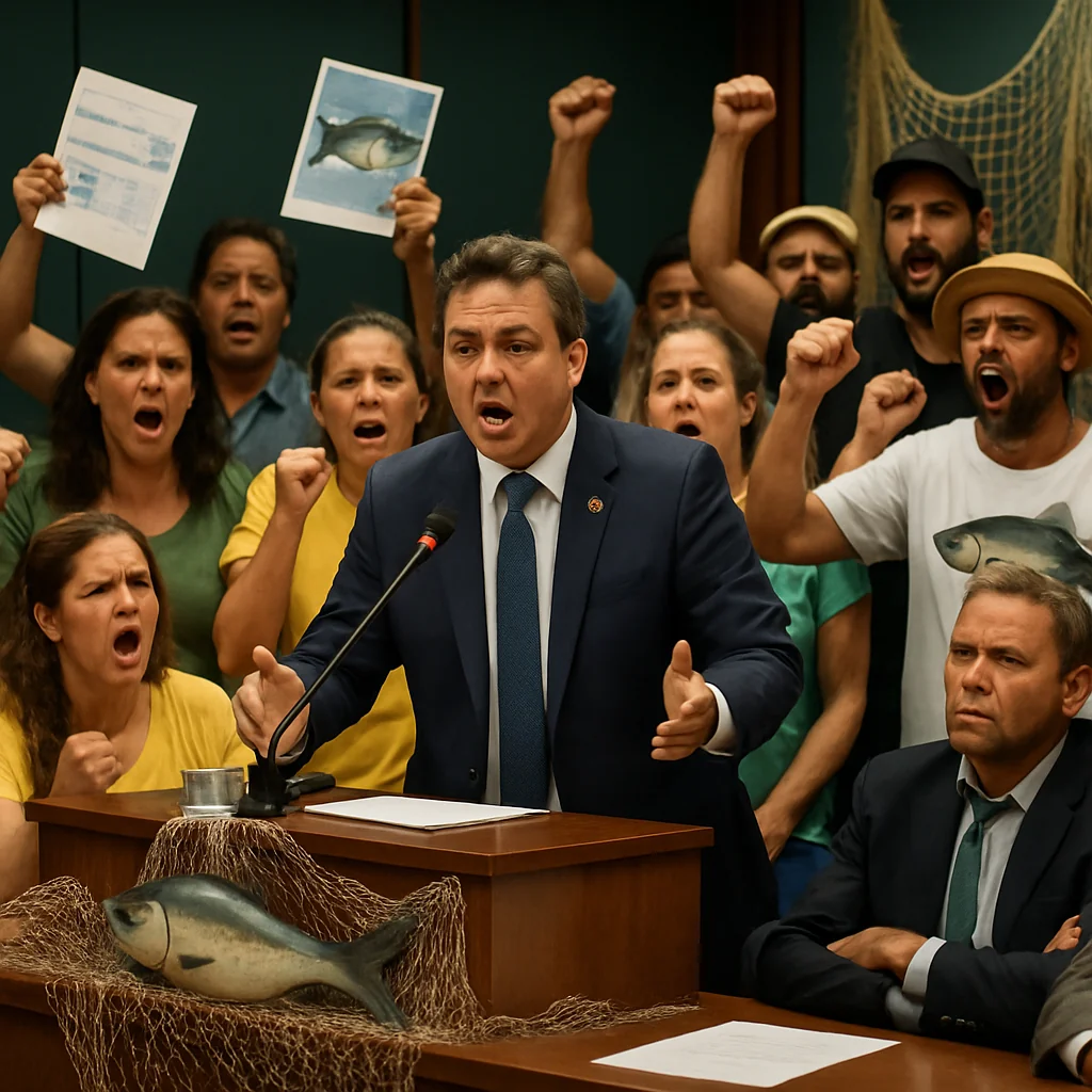 Deputado Alexandre Guimarães defende pescadores contra mudanças na MP 1.303/2025