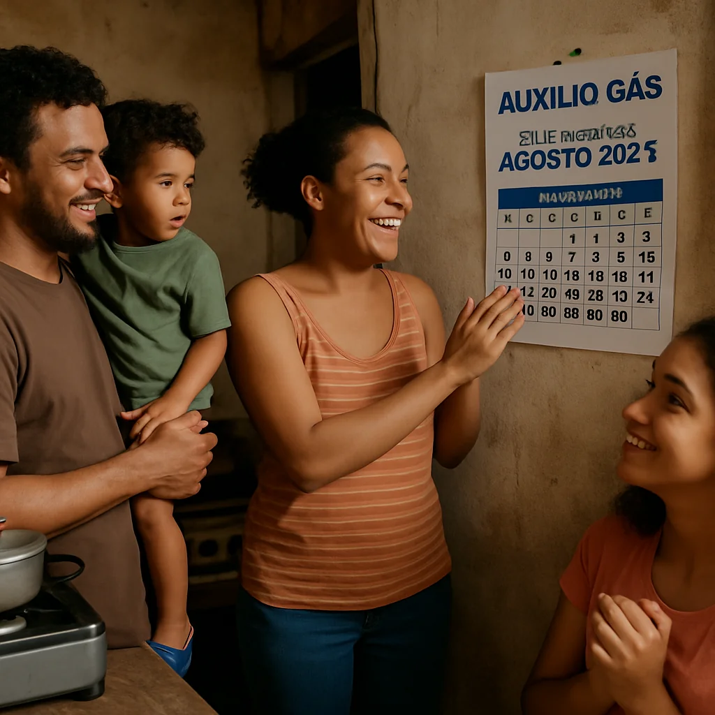 Governo Federal retoma o pagamento do Auxílio Gás em agosto de 2025