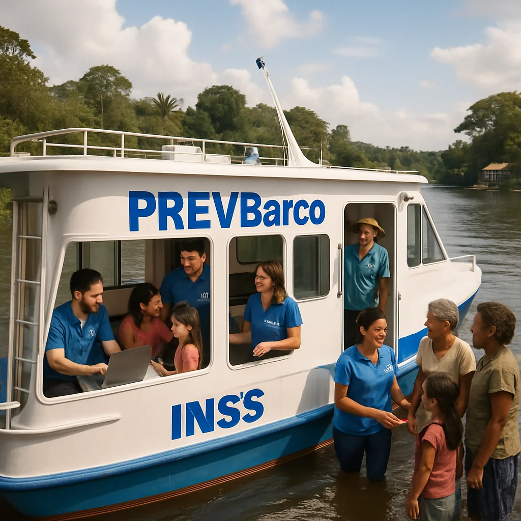PREVBarco INSS 2025: Atendimento fluvial em 47 municípios e mais de 7 mil benefícios