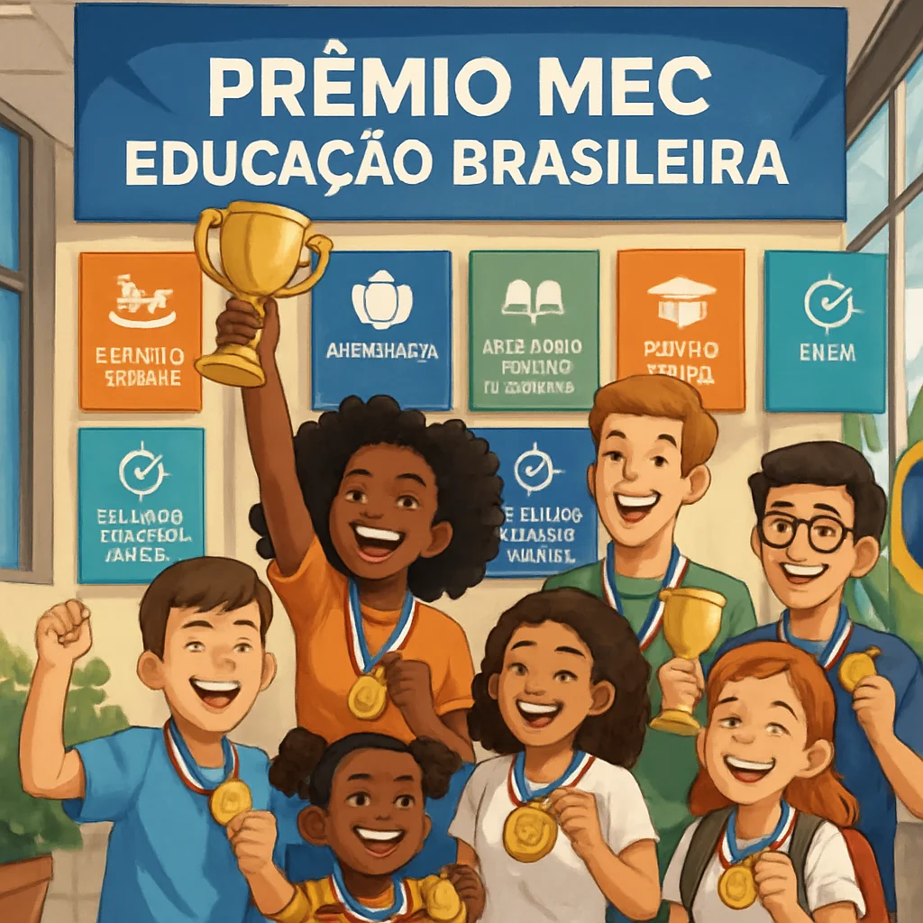 Prêmio MEC 2025: 116 Premiados no Brasil pelo Alto Desempenho na Redação do Enem
