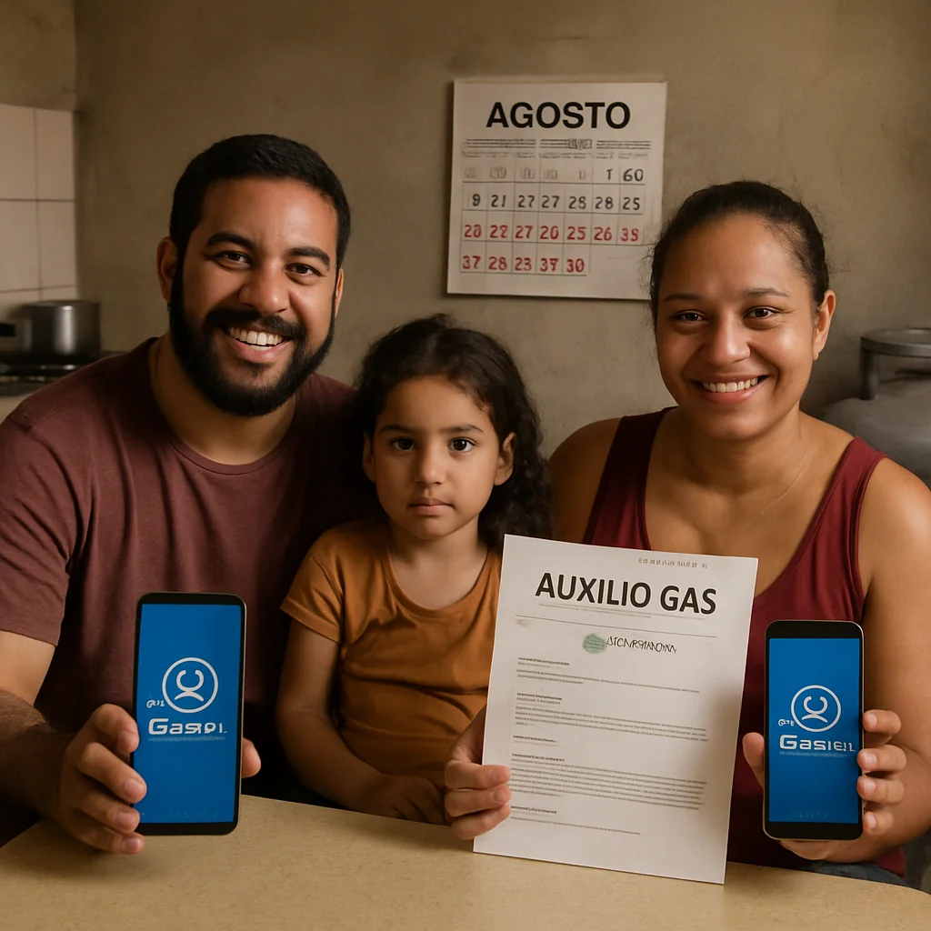 Auxílio Gás agosto 2025: Governo federal retoma pagamento bimestral