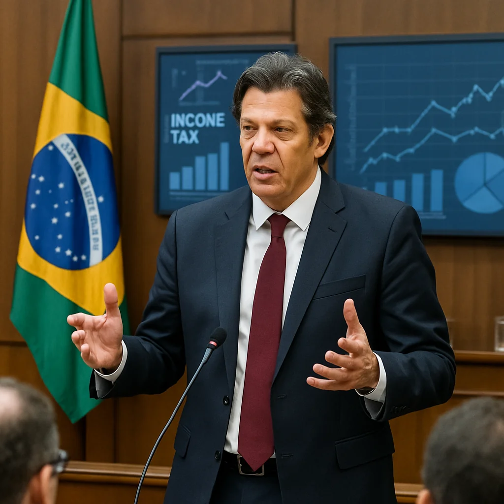 Mudanças no IR são necessárias para cumprir arcabouço, diz Haddad em 2025