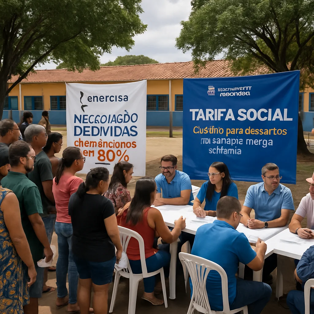 Mutirão em Palmas: Cadastros na Tarifa Social e Descontos de até 99%