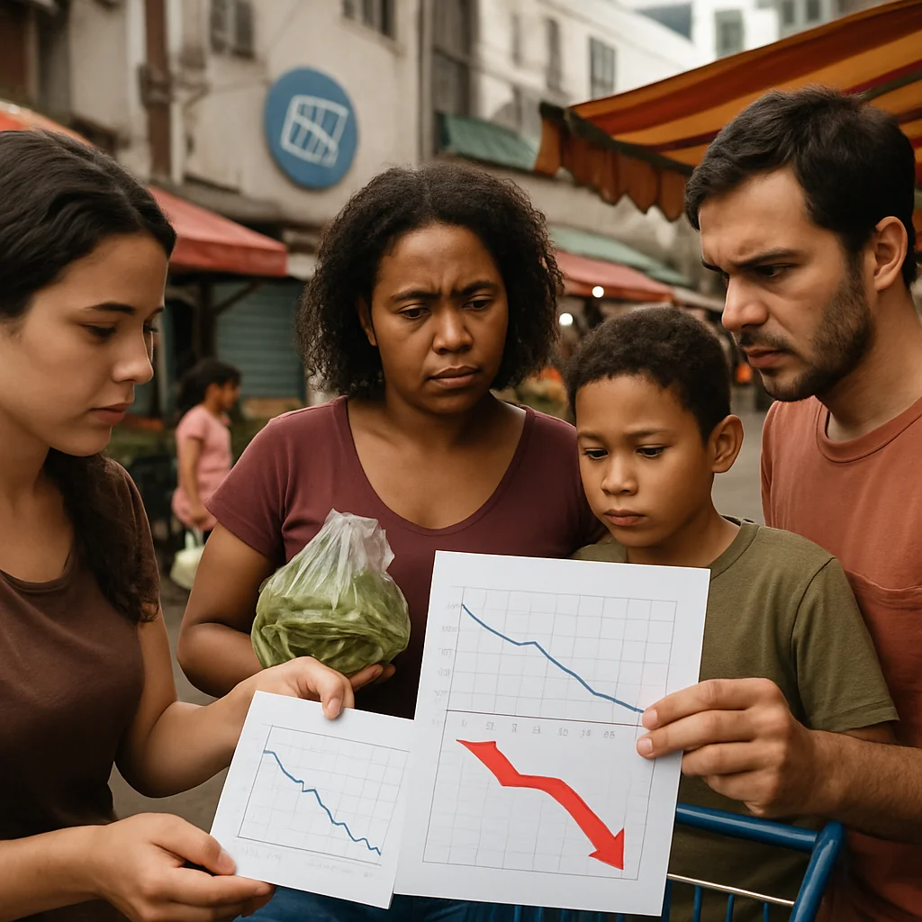 INPC em julho: inflação de 0,21% e queda de 0,38% nos alimentos