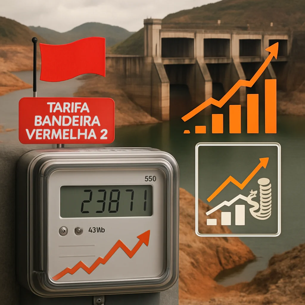 Economia Aneel projeta alta de 6,3% na conta de luz em 2025, acima da inflação