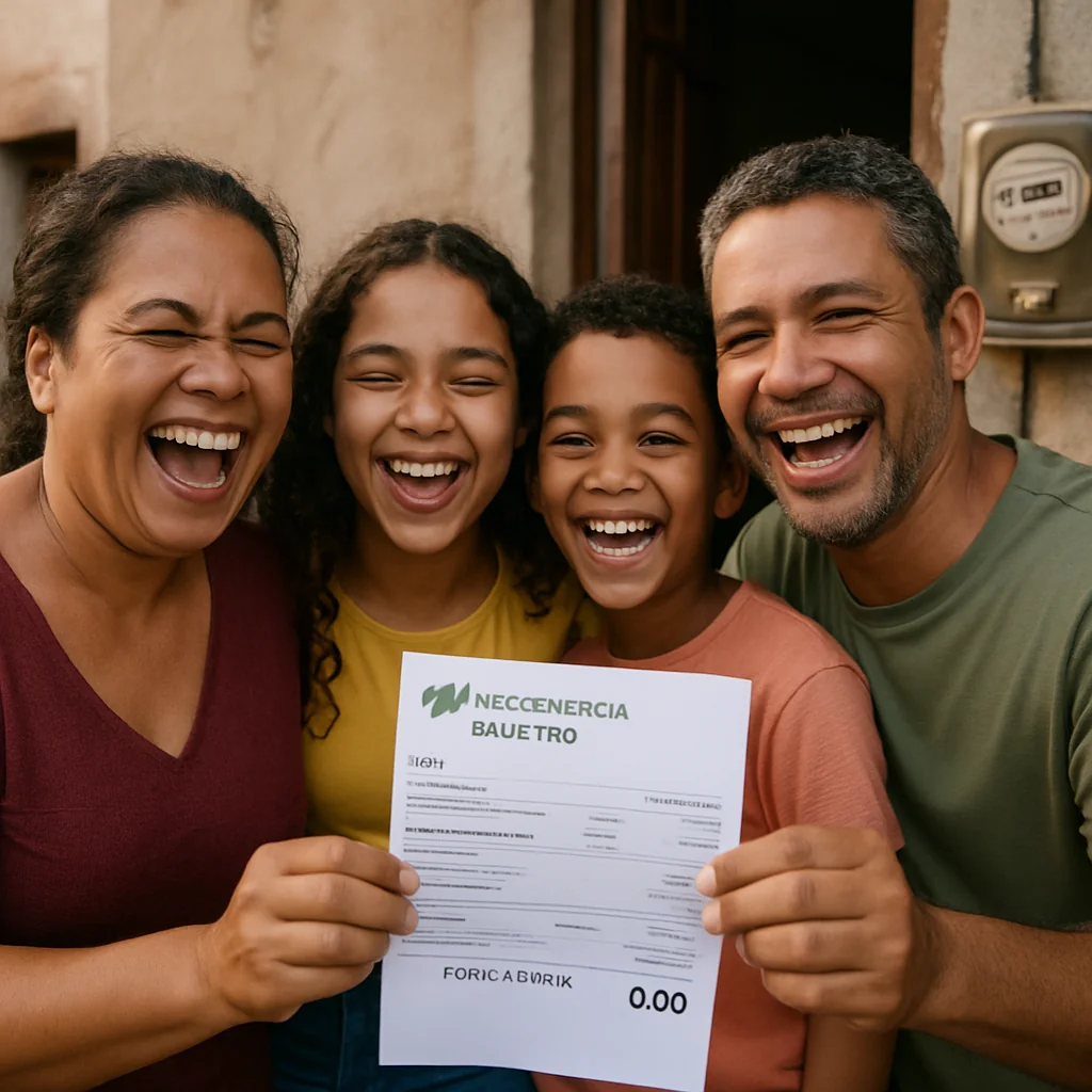 MP Nº 1.300/2025: Isenção de Pagamento até 80 kWh para Baixa Renda