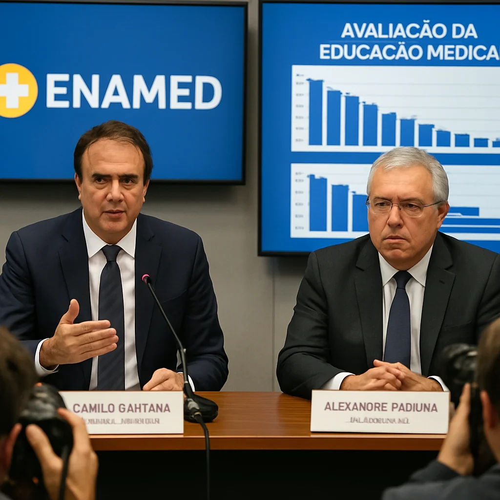 MEC e Saúde anunciam redução de vagas e suspensão para cursos de medicina com baixo desempenho no Enamed
