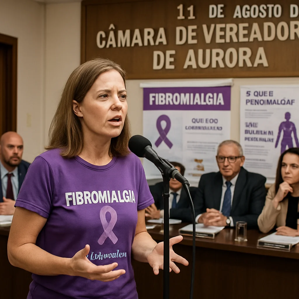 Legislativo Municipal e Fibromialgia: palavra livre na Câmara de Aurora