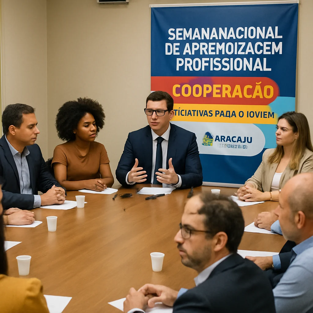 Fundat e Prefeitura de Aracaju no Encontro da Semana Nacional da Aprendizagem
