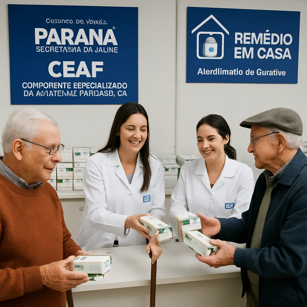 Secretaria da Saúde atende 264 mil idosos com medicamentos de alto custo no Paraná