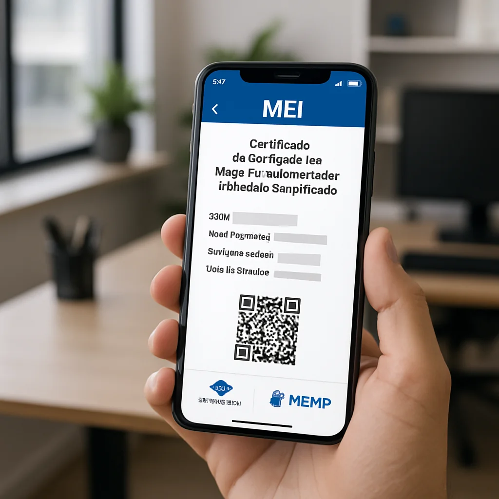 Receita Federal lança CCMEI Simplificado no app MEI para MEIs