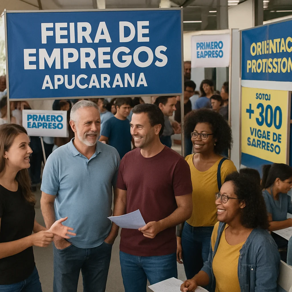 Apucarana Vive Momento Positivo no Mercado de Trabalho no Feirão da Empregabilidade
