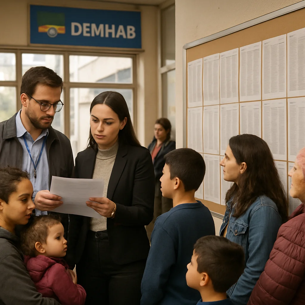 Demhab atualiza lista de 32.156 famílias no cadastro habitacional 2025