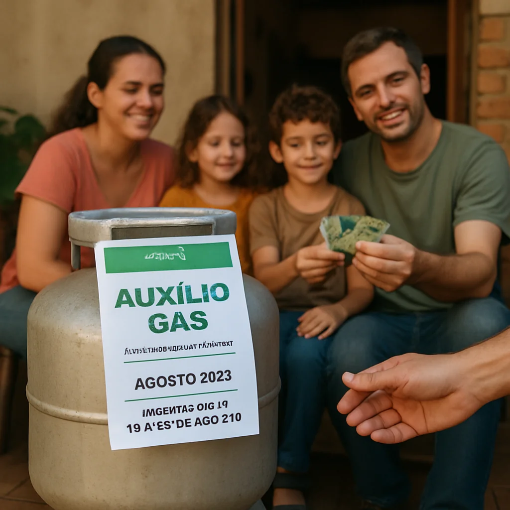Auxílio Gás agosto 2025: pagamento retomado e calendário oficial do benefício