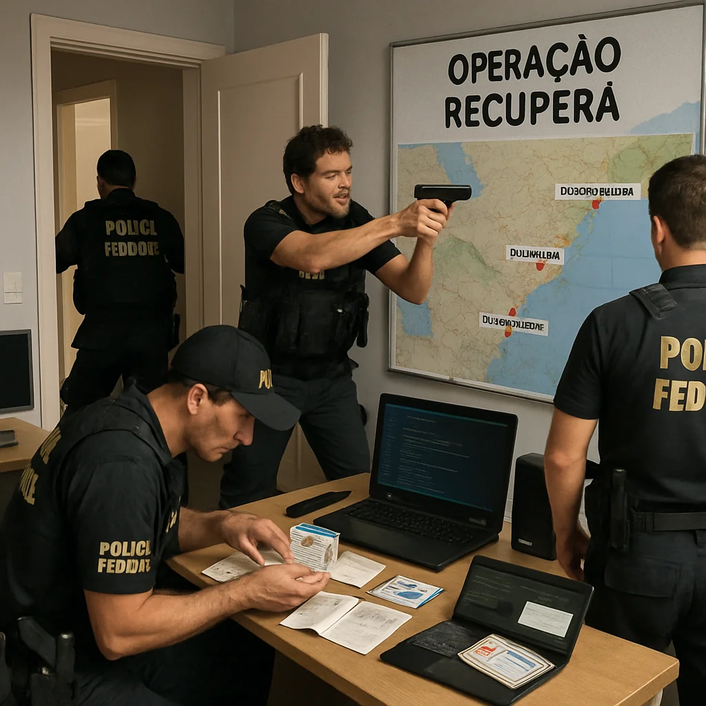 Operação Recupera: PF combate fraudes no INSS com bloqueio de R$ 3 mi