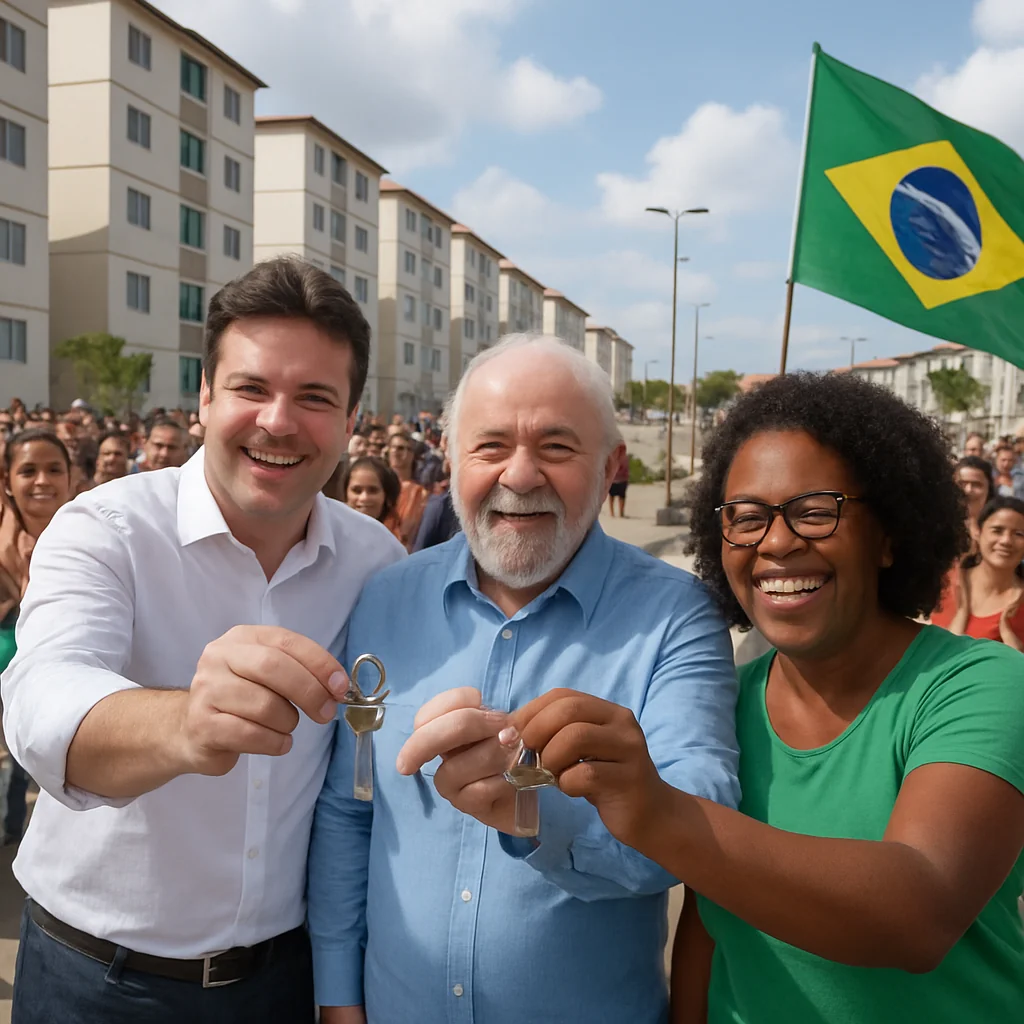 Apartamentos Novos na Comunidade do Pilar, PE: Lula Entrega Chaves