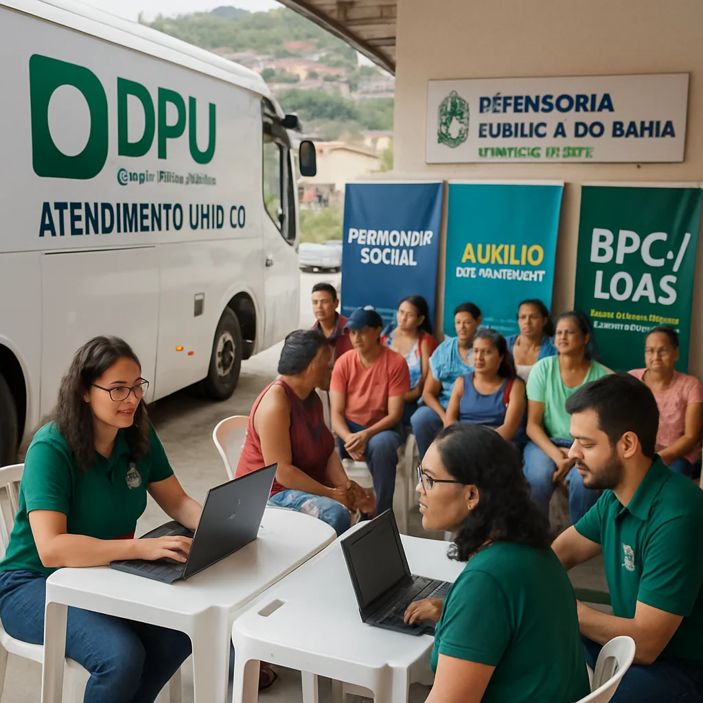 DPU promove mutirão jurídico gratuito em Valença-BA, 20 a 22/08