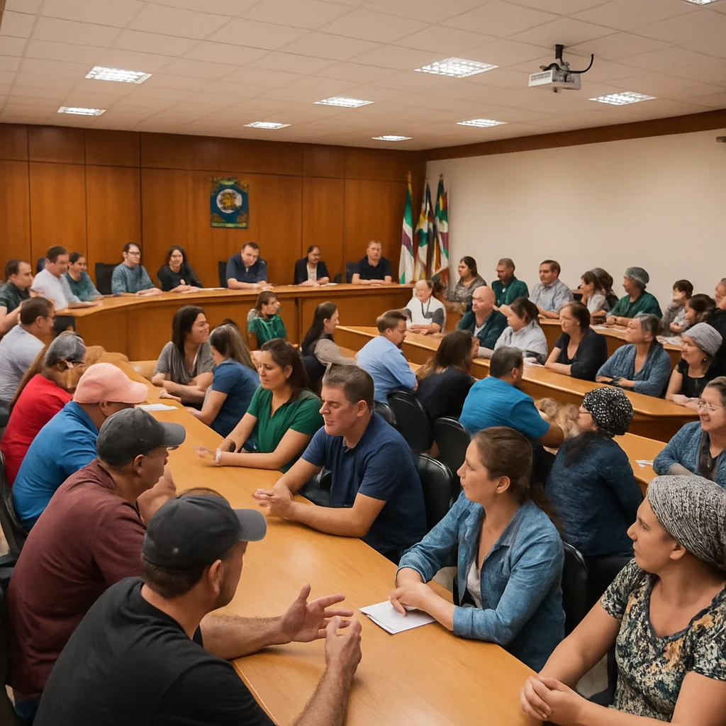 Bozano sedia reunião da Câmara de Vereadores com beneficiários do Minha Casa Minha Vida Rural