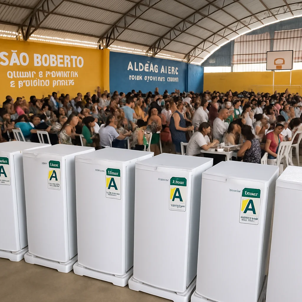 Programa E+ Geladeira Nova chega a São Roberto e Aldeias Altas