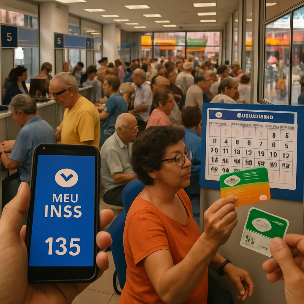 INSS divulga calendário de pagamentos para agosto 2025 a 40 milhões