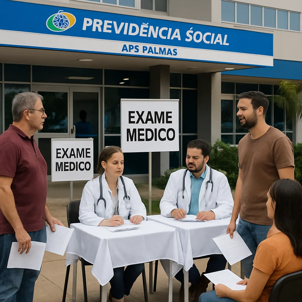 Mutirão de Perícias Médicas INSS em Palmas: Benefícios Previdenciários em Dias 16 e 17 de Agosto