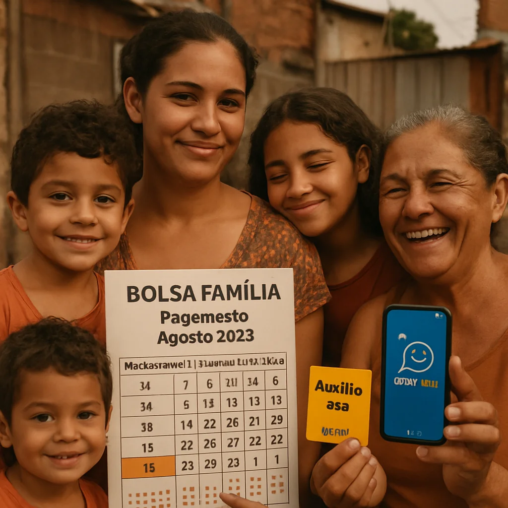 Bolsa Família Agosto 2025: Pagamentos Começam em 18 para NIS Final 1