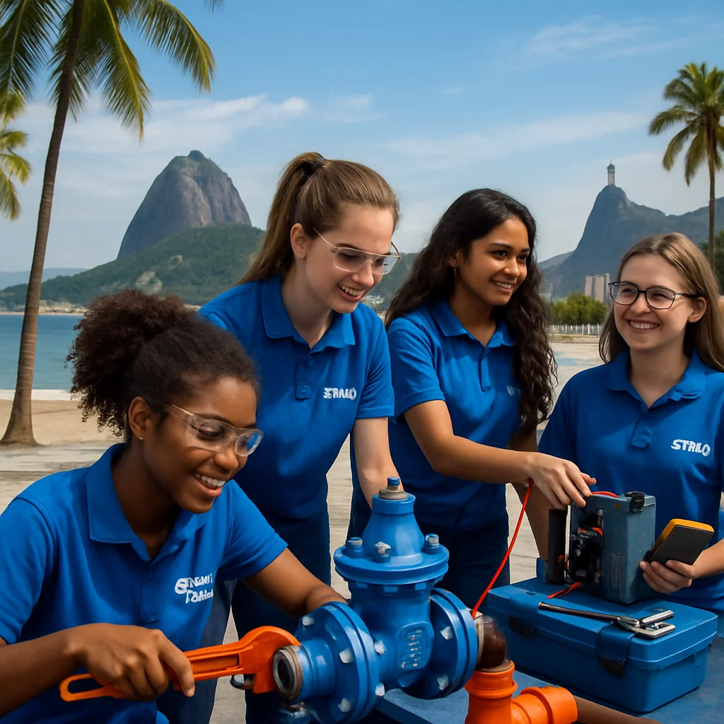 Jovem Aprendiz Águas do Rio 2025: 100 Vagas com Bolsa de R$748,79