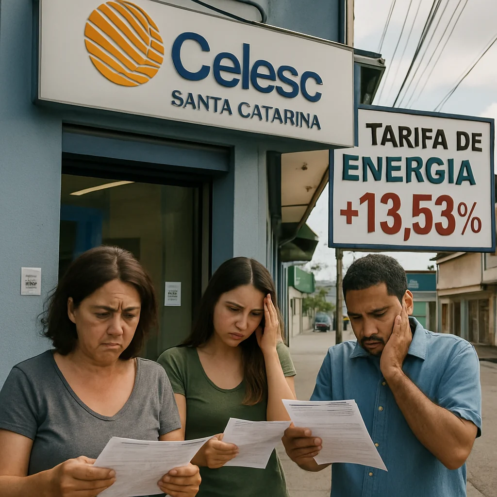 Conta de luz mais cara em SC: entenda o reajuste de 13,53% em 2025