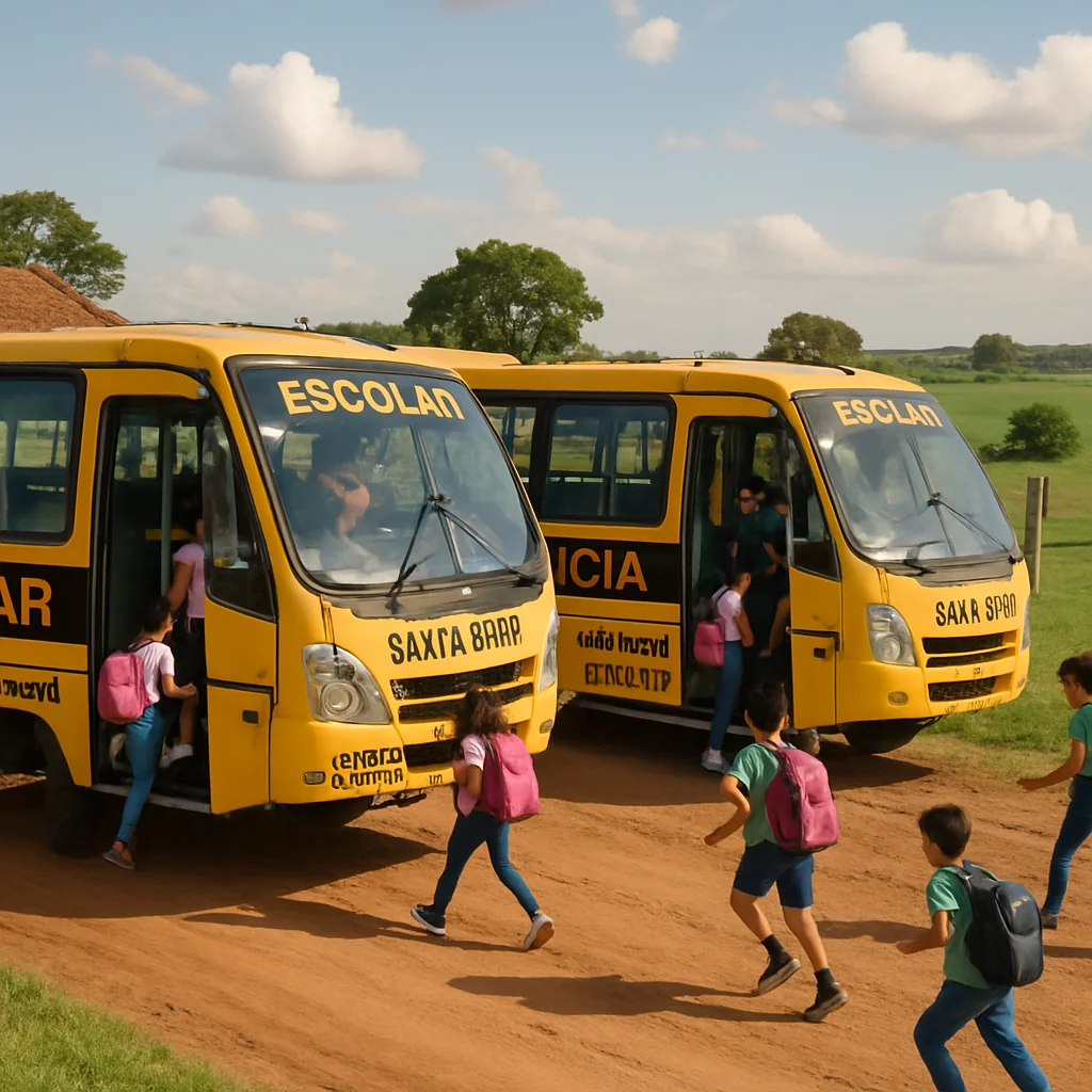 Justiça determina regularização urgente do transporte escolar rural em Cáceres