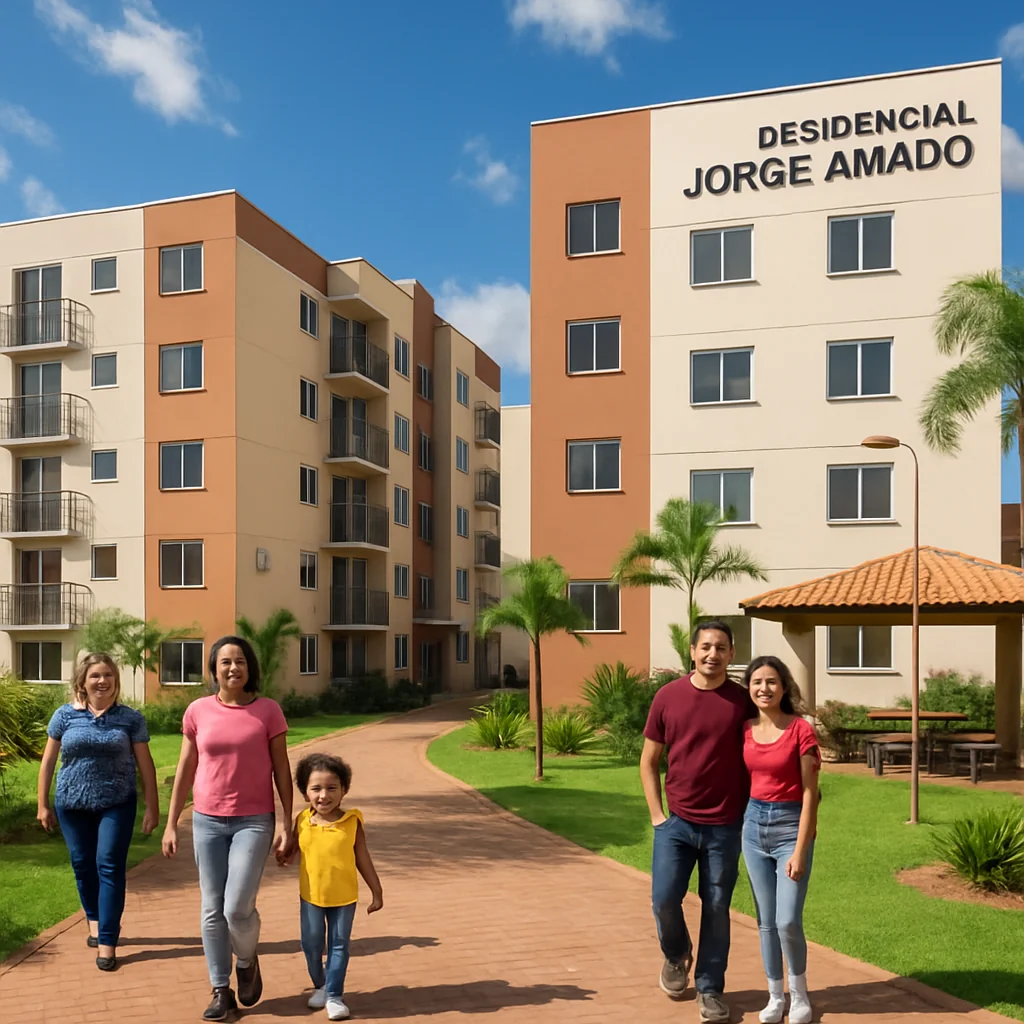 Residencial Jorge Amado no Tarumã: 96 Unidades pelo Minha Casa Minha Vida