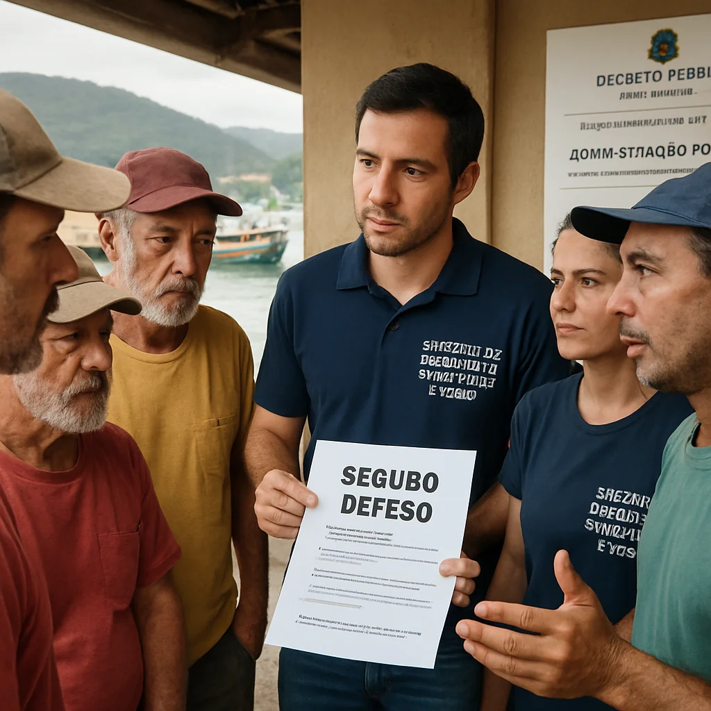 Decreto Federal altera seguro defeso: Prefeitura de Angra orienta pescadores