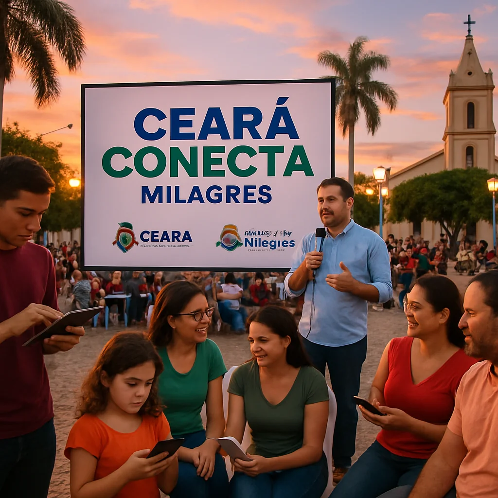 Prefeitura de Milagres anuncia chegada do programa Ceará Conecta