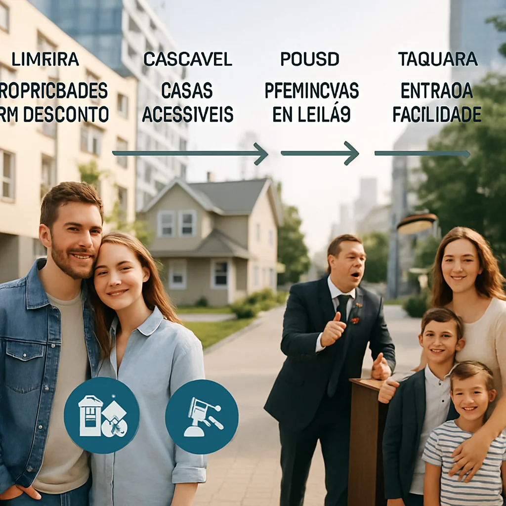 Imóveis com Desconto em Limeira, Cascavel e Leilões: Facilite Seu Sonho
