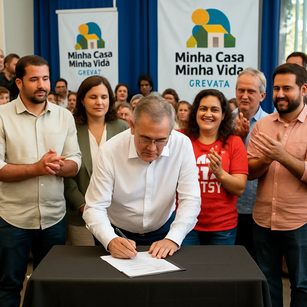 Gravatá avança: Legislativo assina projeto para 192 moradias populares