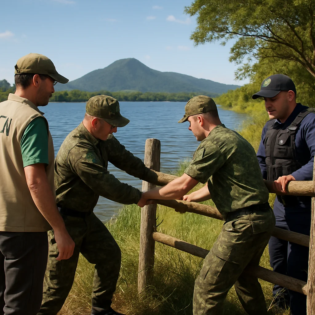Operação combate ocupações irregulares em Lagoa de Cima: autuações e preservação ambiental