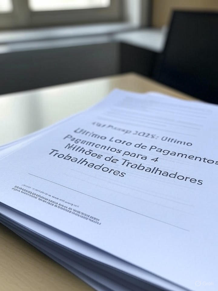 PIS/Pasep 2025: Último Lote de Pagamentos para 4 Milhões de Trabalhadores