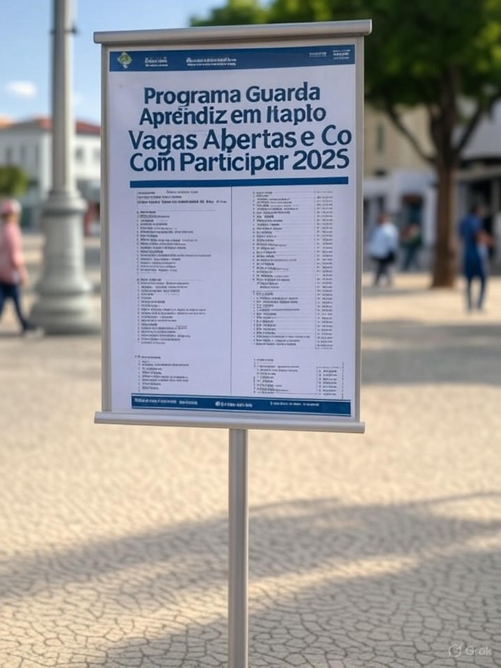 Programa Guarda Aprendiz em Itapetininga: Vagas Abertas e Como Participar em 2025