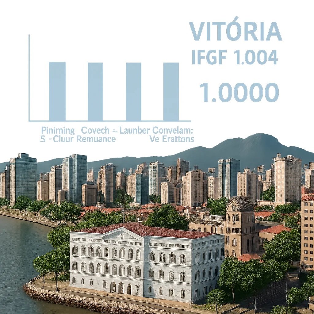 Vitória (ES) lidera o IFGF 2024 com gestão fiscal 100% eficiente