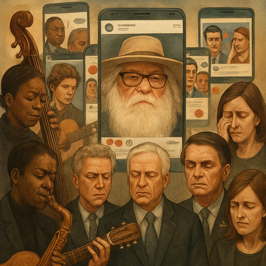 Artistas e autoridades homenageiam Hermeto Pascoal nas redes sociais