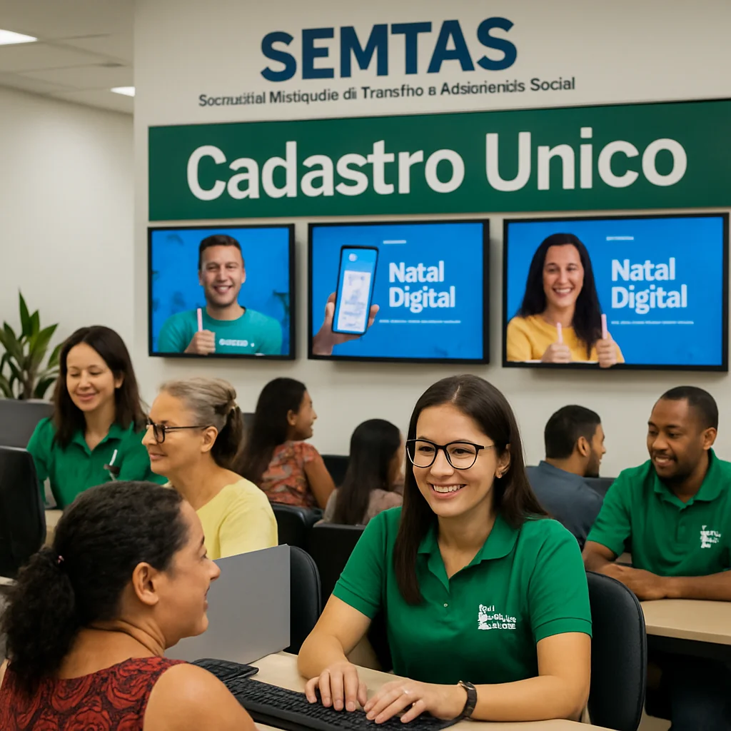 Semtas Natal zera fila do Cadastro Único: 41 mil atendidos em 9 meses