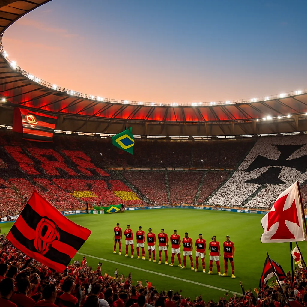 O Clássico Flamengo x Vasco Agita o Maracanã na 24ª Rodada do Brasileirão