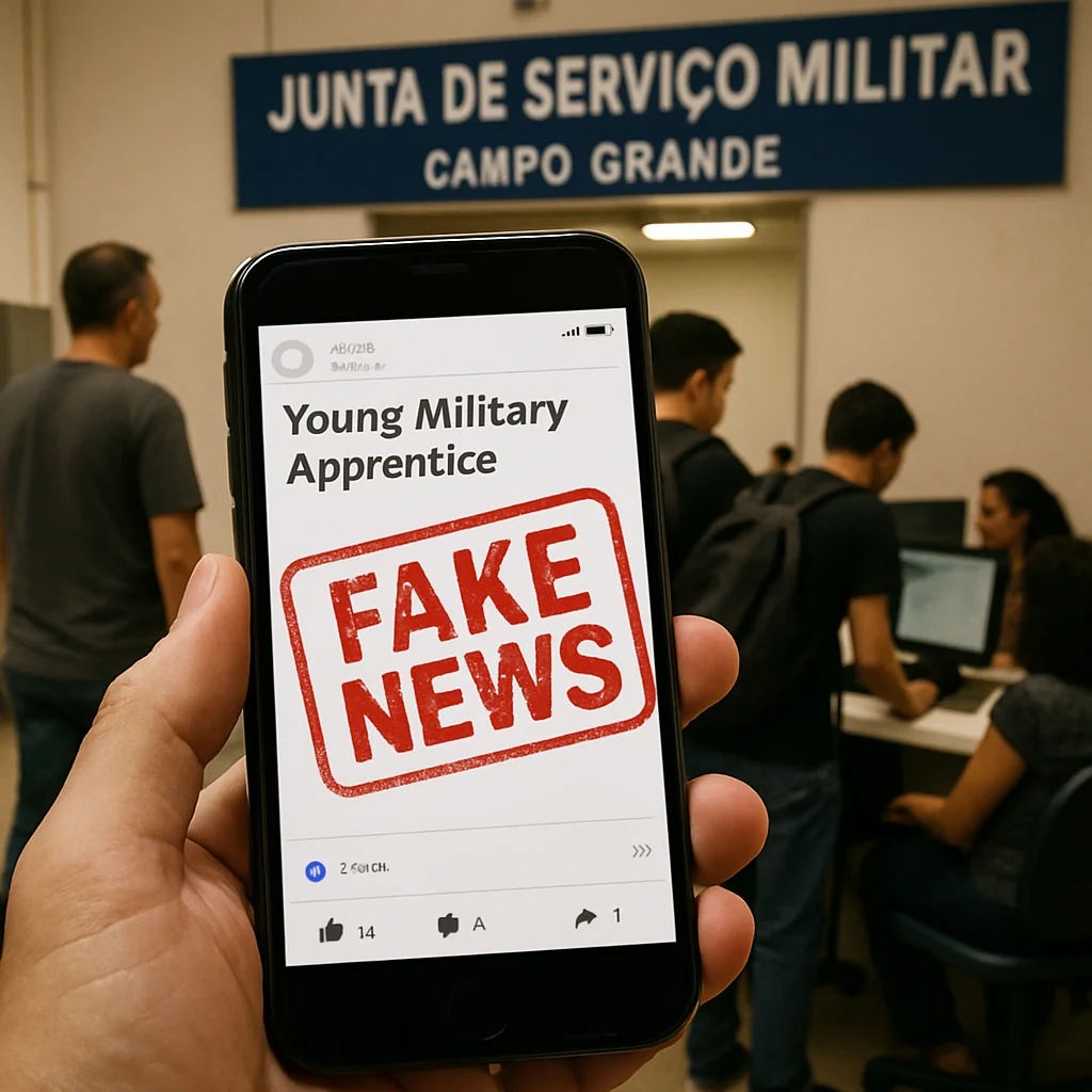 Fake News Desmentida: Não Existe Jovem Aprendiz Militar em Campo Grande