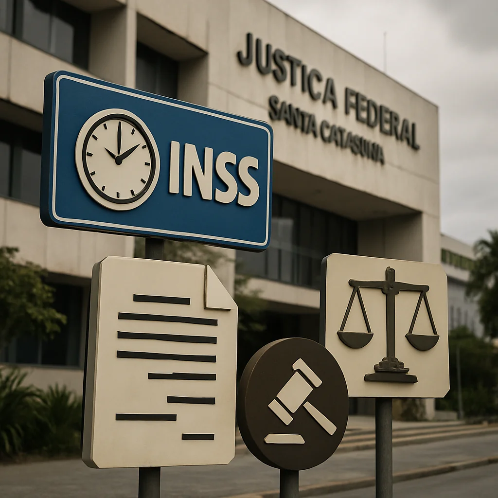 Justiça Federal de SC determina INSS concluir auxílio-doença em 20 dias