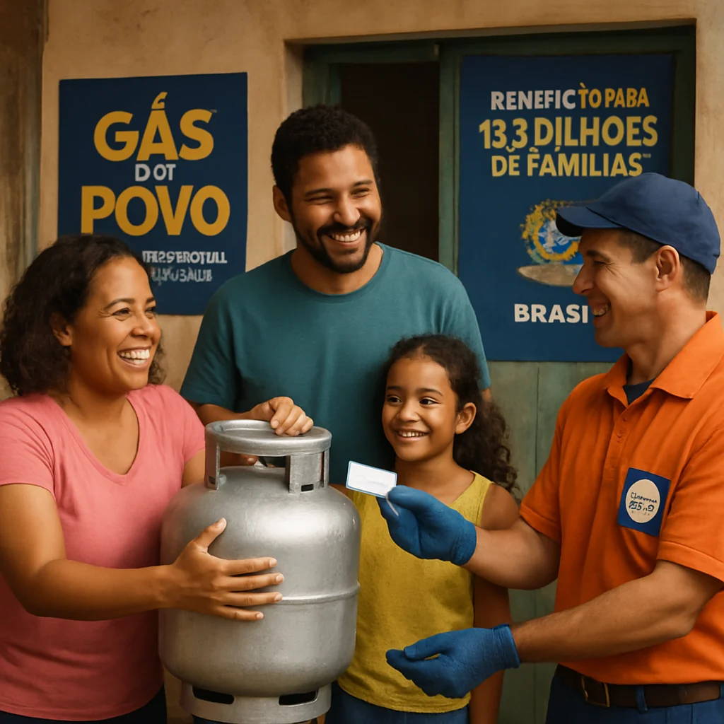 Novo Programa Gás do Povo amplia benefício para 15,5 milhões de famílias